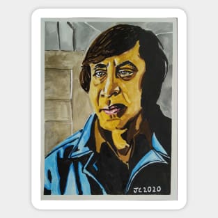 No Country For Old Men - "Call It" Anton Chigurh portrait (original) Sticker